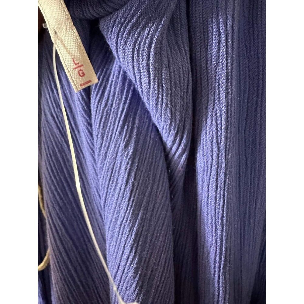 Free People Deep Blue Halter Maxi Dress - Picture 6 of 8
